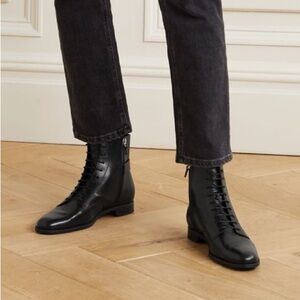 Tod’s gomma tronchetto allacciato boots